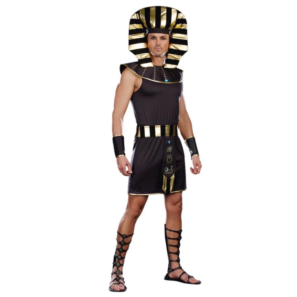 Pharaoh King Costume Adult Size M
